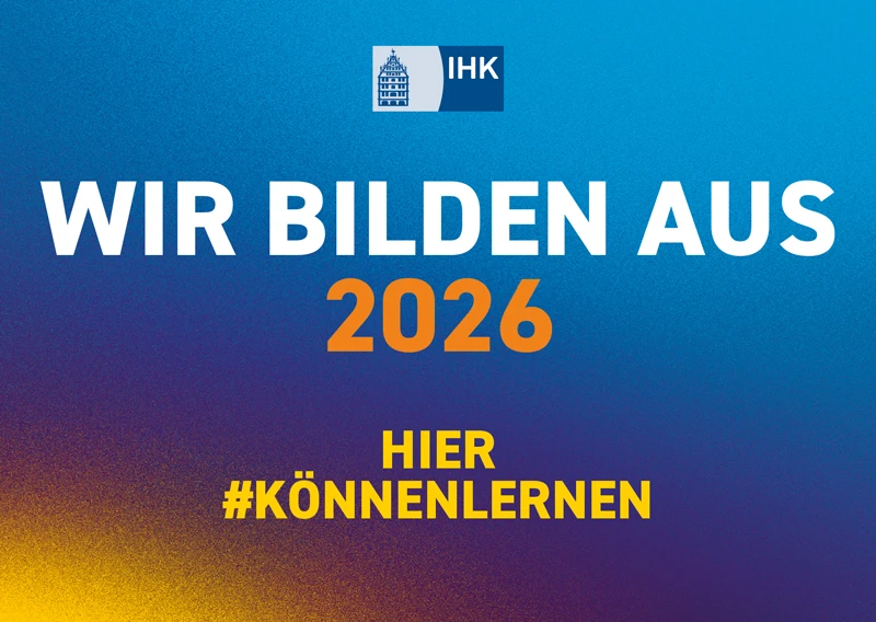 IHK Braunschweig certification logo, recognizing the company's commitment to quality vocational training and education.