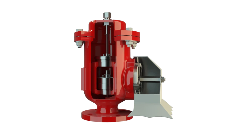 PROTEGO PV Valve with Flame Arrester