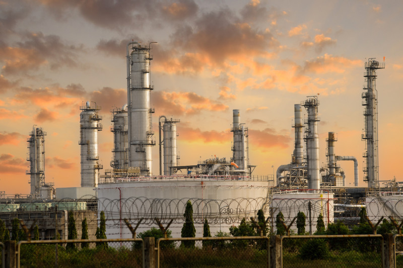 Chemical and pharmaceutical processing facility equipped with PROTEGO® devices